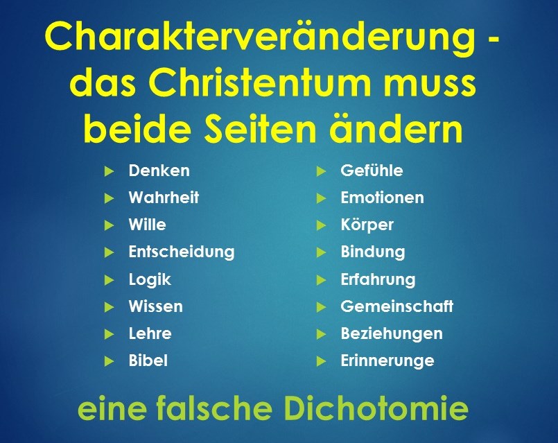 Wilder Webinar Dichotomie